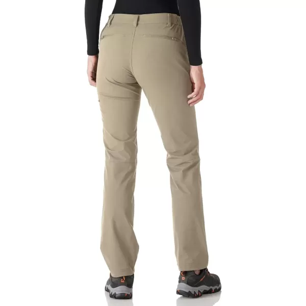 imageOutdoor Ventures Womens Cargo Hiking Pants Quick Dry Stretchy Roll Up Outdoor Pants for Camping Golf FishingBeige