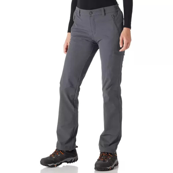 imageOutdoor Ventures Womens Cargo Hiking Pants Quick Dry Stretchy Roll Up Outdoor Pants for Camping Golf FishingDark Grey