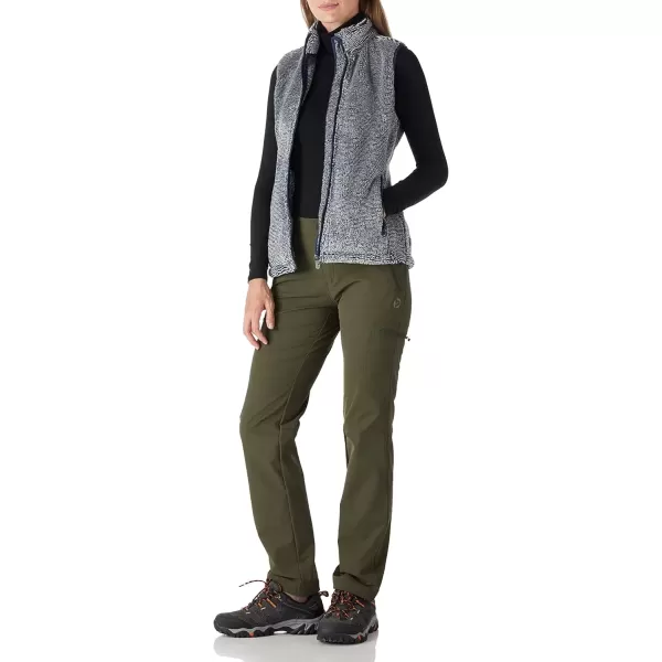 imageOutdoor Ventures Womens Cargo Hiking Pants Quick Dry Stretchy Roll Up Outdoor Pants for Camping Golf FishingGreen