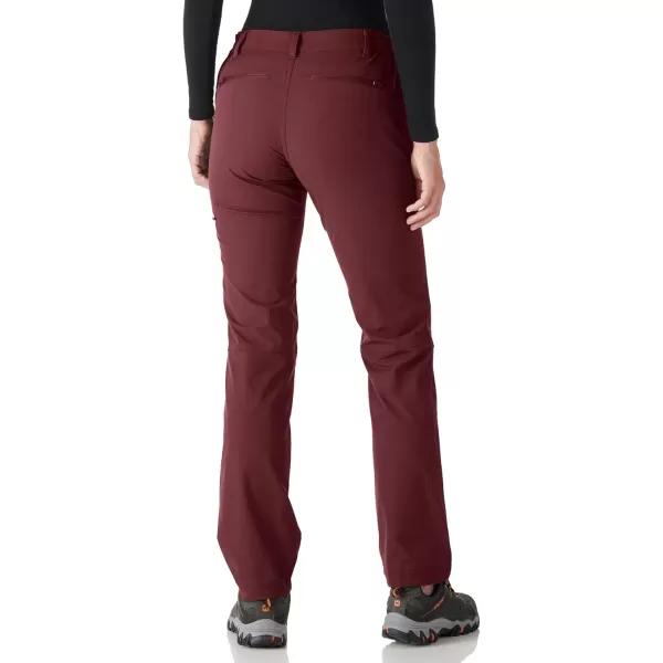 imageOutdoor Ventures Womens Cargo Hiking Pants Quick Dry Stretchy Roll Up Outdoor Pants for Camping Golf FishingRed