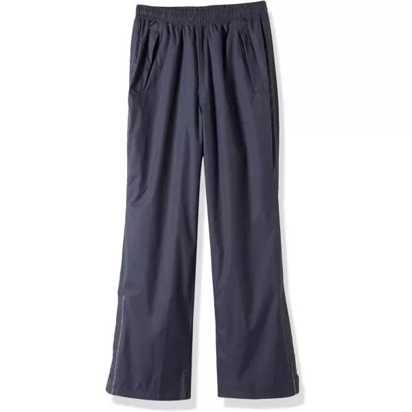 imageOutdoor Ventures Womens Rain Pants Packable Waterproof Hiking Pants Windproof Breathable Outdoor Rain Over PantsGrey