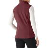 imageOutdoor Ventures Womens Polar Fleece Zip Vest Outerwear with PocketsWarm Sleeveless Coat Vest for Fall ampamp WinterCaramel