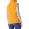 imageOutdoor Ventures Womens Fleece Vest Zip Up Lightweight Soft Running Vest Outerwear Sleeveless with PocketsYellow
