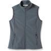 imageOutdoor Ventures Womens Lightweight Softshell Vest Windproof Fleece Lined Zip Up Sleeveless Jacket for Running Hiking GolfDark Grey