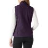 imageOutdoor Ventures Womens Lightweight Softshell Vest Windproof Fleece Lined Zip Up Sleeveless Jacket for Running Hiking GolfEggplant