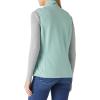 imageOutdoor Ventures Womens Lightweight Softshell Vest Windproof Fleece Lined Zip Up Sleeveless Jacket for Running Hiking GolfGreen