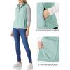 imageOutdoor Ventures Womens Lightweight Softshell Vest Windproof Fleece Lined Zip Up Sleeveless Jacket for Running Hiking GolfGreen