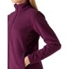 imageOutdoor Ventures Womens Lightweight Warm Zip Up LongSleeve Soft Polar Fleece Jacket for Fall WinterDark Fuchsia