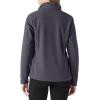 imageOutdoor Ventures Womens Lightweight Warm Zip Up LongSleeve Soft Polar Fleece Jacket for Fall WinterDark Grey