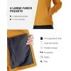 imageOutdoor Ventures Womens Lightweight Warm Zip Up LongSleeve Soft Polar Fleece Jacket for Fall WinterGinger