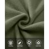 imageOutdoor Ventures Womens Lightweight Warm Zip Up LongSleeve Soft Polar Fleece Jacket for Fall WinterGreen Gray