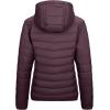 imageOutdoor Ventures Womens Packable Lightweight FullZip Puffer Jacket with Hood Quilted Winter CoatEggplantfold in Pocket