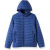 imageOutdoor Ventures Womens Packable Lightweight FullZip Puffer Jacket with Hood Quilted Winter CoatNavy Newfold in Pocket