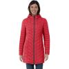 imageOutdoor Ventures Womens Maryan Hooded Ultra Lightweight Warm Thermolite Long Puffer Coatruns Large Order Size Down Redmatteavg32 Mid Length
