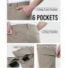 imageOutdoor Ventures Mens 10quot Hiking Shorts Waterresistants Quick Dry Outdoor Golf ShortsFossil