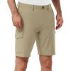 imageOutdoor Ventures Mens 10quot Hiking Shorts Waterresistants Quick Dry Outdoor Golf ShortsTaupe