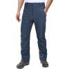 imageOutdoor Ventures Mens Lite Waterproof Windproof Fleece Lined Warm Hiking Ski Snow Pants ExpandableWaistDark Denim High Waist