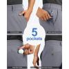 imageOutdoor Ventures Mens Golf Shorts 11quot Inseam ClassicFit Flat Front Stretch Casual Shorts with Pockets Summer Hiking TravelIce Grey