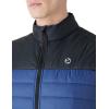 imageOutdoor Ventures Mens Lightweight Puffer Vest Outerwear Warm Quilted Sleeveless Packable Winter Jacket for Hiking RunningBlackBlue