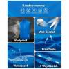 imageOutdoor Ventures Mens Windproof Softshell Vest Outerwear Lightweight Sleeveless Jacket for Running Golf Hiking TravelBright Blue