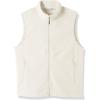 imageOutdoor Ventures Mens FullZip Polar Fleece Vest Outerwear Lightweight Warm Casual Sleeveless Jacket for Fall ampamp WinterMoonlight