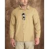 imageOutdoor Ventures Mens UPF 50 UV Sun Protection SPF Hiking Shirt Long Sleeve Lightweight Quick Dry for Safari Travel FishingBrown