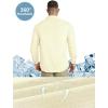 imageOutdoor Ventures Mens UPF 50 UV Sun Protection Shirt Long Sleeve Hiking Fishing Shirt Cooling Quick Dry for Safari TravelLight Yellow