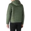 imageOutdoor Ventures Mens Lightweight Packable Hooded Puffer Jacket Insulated Winter Coat for Snow Ski TravelingArmy Greenfold in Pocket