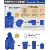 imageOutdoor Ventures Mens Lightweight Packable Hooded Puffer Jacket Insulated Winter Coat for Snow Ski TravelingLoyal Bluefold in Pocket Or Bag