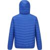 imageOutdoor Ventures Mens Lightweight Packable Hooded Puffer Jacket Insulated Winter Coat for Snow Ski TravelingLoyal Bluefold in Pocket Or Bag