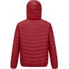 imageOutdoor Ventures Mens Lightweight Packable Hooded Puffer Jacket Insulated Winter Coat for Snow Ski TravelingMountain Redfold in Pocket