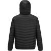 imageOutdoor Ventures Mens Lightweight Packable Hooded Puffer Jacket Insulated Winter Coat for Snow Ski TravelingNew Blackfold in Pocket
