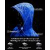 imageOutdoor Ventures Mens Packable Rain Jacket Waterproof Lightweight Raincoat with Hood Windproof Cycling JacketsBright Blue