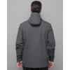imageOutdoor Ventures Mens Packable Rain Jacket Waterproof Lightweight Raincoat with Hood Windproof Cycling JacketsGrey