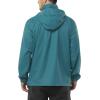 imageOutdoor Ventures Mens Rain Jacket Waterproof Lightweight Packable Rain Shell Raincoat with Hood for Golf Hiking TravelCadet Blue