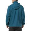 imageOutdoor Ventures Mens Rain Jacket Waterproof Lightweight Packable Rain Shell Raincoat with Hood for Golf Hiking TravelNight Blue