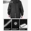 imageOutdoor Ventures Packable Rain Suit for Men Lightweight Waterproof Breathable Rain Gear for golf Rain Jacket PantsBlack