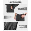 imageOutdoor Ventures Packable Rain Suit for Men Lightweight Waterproof Breathable Rain Gear for golf Rain Jacket PantsBlack