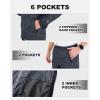 imageOutdoor Ventures Packable Rain Suit for Men Lightweight Waterproof Breathable Rain Gear for golf Rain Jacket PantsGrey