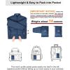 imageOutdoor Ventures Mens Lightweight Packable Puffer Winter Jacket Insulated Puffy Coat for Snow Ski Hiking TravelCollegiate Navyfold in Bag