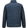 imageOutdoor Ventures Mens Lightweight Packable Puffer Winter Jacket Insulated Puffy Coat for Snow Ski Hiking TravelDark Denimfold in Pocket Or Bag