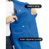 imageOutdoor Ventures Packable Rain Jacket Women Lightweight Waterproof Raincoat with Hood Cycling Bike JacketDodger Blue