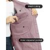 imageOutdoor Ventures Packable Rain Jacket Women Lightweight Waterproof Raincoat with Hood Cycling Bike JacketDusty Rose