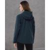 imageOutdoor Ventures Packable Rain Jacket Women Lightweight Waterproof Raincoat with Hood Cycling Bike JacketMidnight Blue