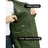 imageOutdoor Ventures Packable Rain Jacket Women Lightweight Waterproof Raincoat with Hood Cycling Bike JacketOlive