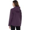 imageOutdoor Ventures Packable Rain Jacket Women Lightweight Waterproof Raincoat with Hood Cycling Bike JacketPlum Purple