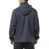 imageOutdoor Ventures Mens Rain Jacket Waterproof Lightweight Packable Rain Shell Raincoat with Hood for Golf Hiking Travel