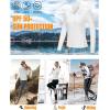 imageOutdoor Ventures Womens Full Zip Up Athletic Jacket Lightweight Workout Running Jacket with Pockets for Hiking Yoga GymWhite