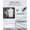 imageOutdoor Ventures Mens Windproof Softshell Vest Outerwear Lightweight Sleeveless Jacket for Running Golf Hiking TravelWhite