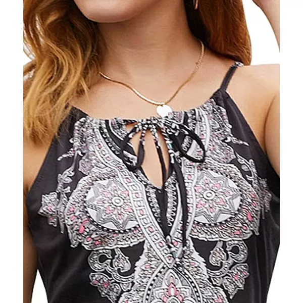 Happy Sailed Women Summer Halter Neck Dress Floral Print Bohemian Beach Dresses S-XL